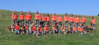 Team der Rettungshundestaffel