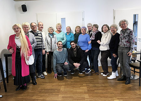 Sprachkurs für ukrainische Seniorinnen und Senioren