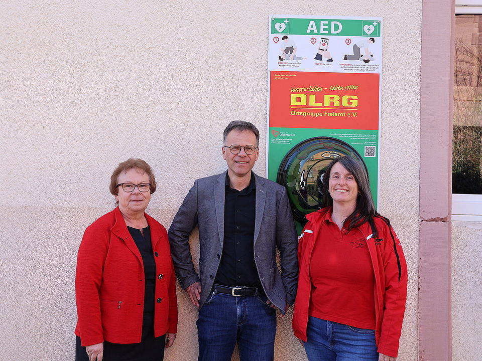 Übergabe AED in Keppenbach Übergabe AED in Keppenbach