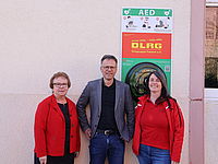 Übergabe AED in Keppenbach