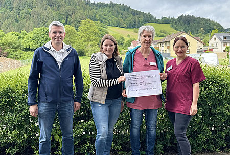 Spendenübergabe Tagespflege