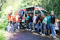 JRK bei der Fiaccolata