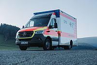 Ein Rettungswagen
